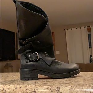 Coolway leather mid-calf boots